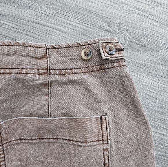 Old Navy brown cargo pants size 12 tall - Picture 3 of 4